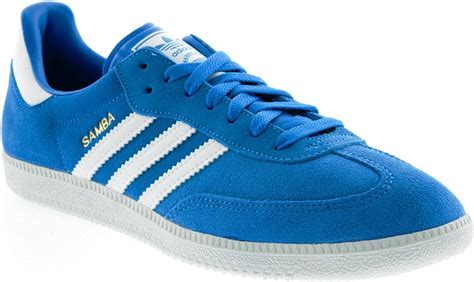 adidas samba blue ice|adidas blue samba trainers men's.